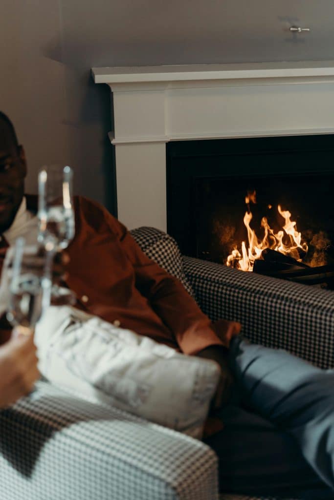 Fireplace in a Living Room