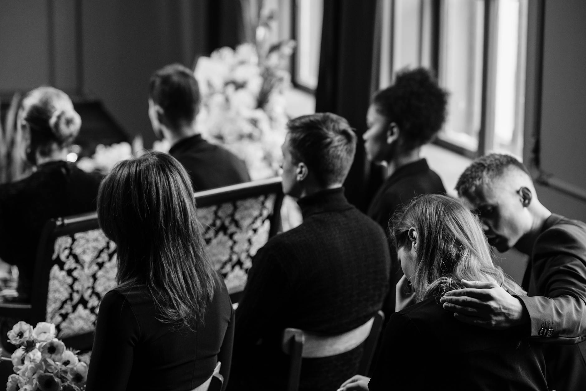 people sitting in the room