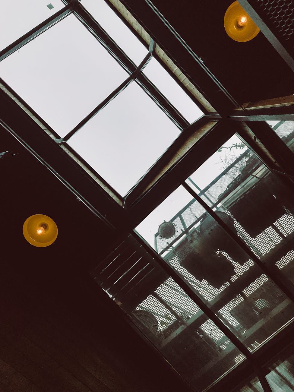 rooftop botanic garden indoor view