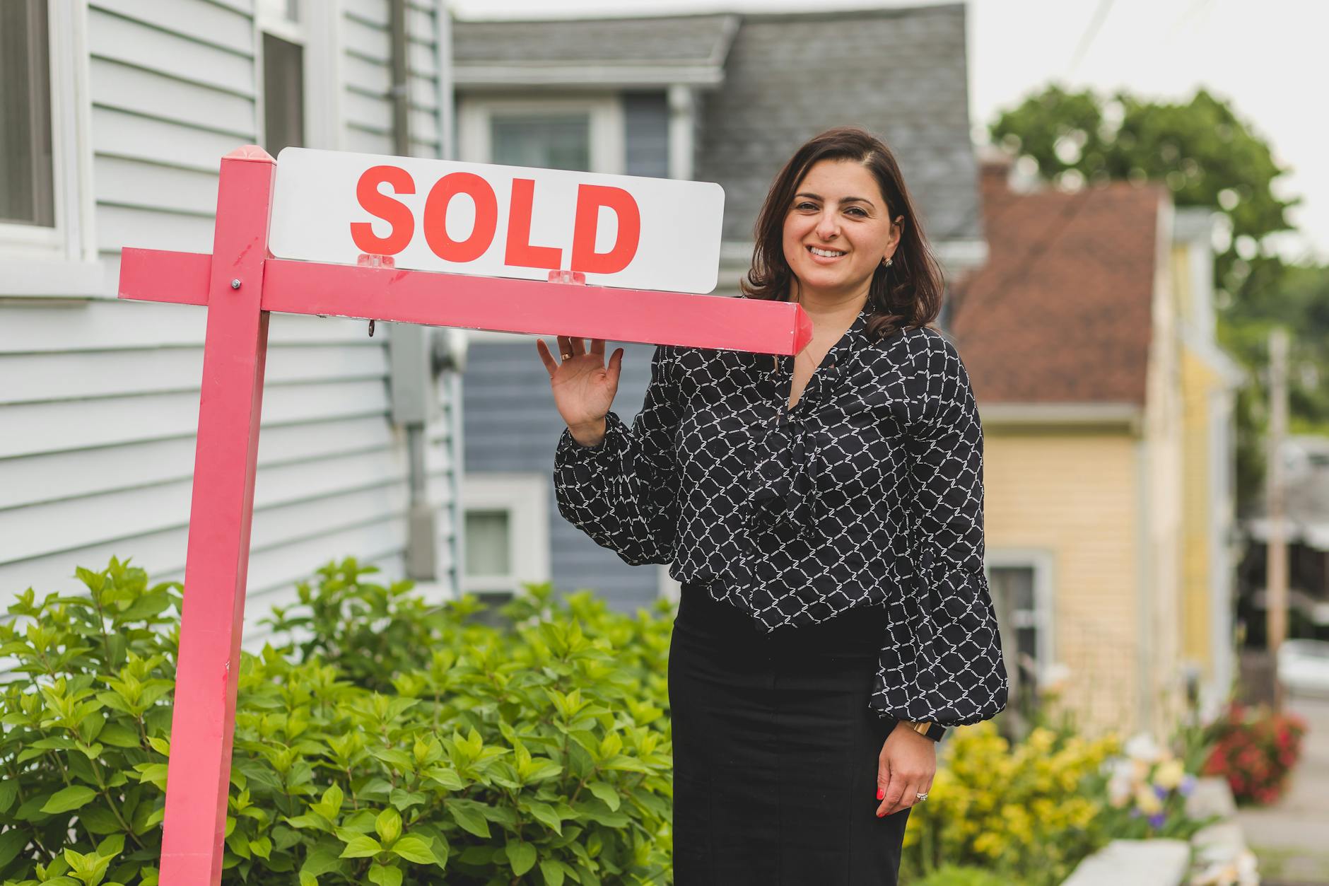 a broker sold a house